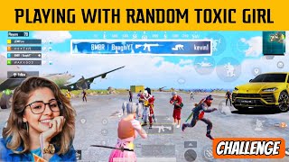 😱 OMG !! PLAYING WITH TOXIC RANDOM GIRLS | WINNER WINNER CHICKEN DINNER WITH BAAGHI PLAYS