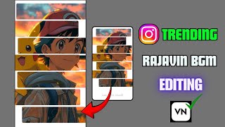 Instagram trending reels editing💥||Instagram trending Rajavin Bgm video editing🔥||Video editing🔥