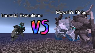 Immortal Executioner vs Mowzie's Mobs  Minecraft  Mob Battle