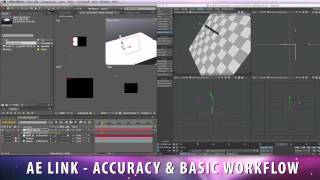 Lightwave to After Effects basic workflow and match accuracy with AE Link plugin