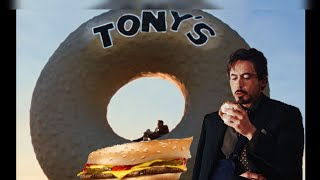 when tony stark always hungry for cheese burger