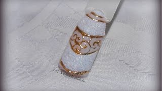 Sparkly White Xmas - tutorial bianco Natale glitteroso con foil !