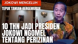 Viral 10 T jadi presiden‼️ Jokowi menyalahkan dirinya sendiri,  perizinan berbelit2, contoh MotoGP