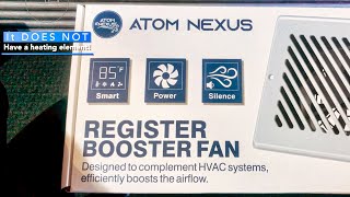 ATOM NEXUS - Register Booster Fan (Unboxing)