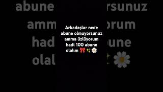 Hadı 100 abunə olalimmm