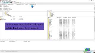 TPEcloud Tutorial: How to upload Index file to your site using FileZilla
