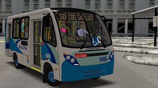 Proton Bus Simulator com Neobus Thunder+ da cascatinha, carro 5006.