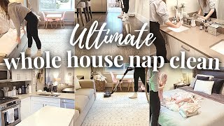 ULTIMATE NAP TIME WHOLE HOUSE CLEAN | Nap Time Cleaning Motivation | Taylor Marie Motherhood