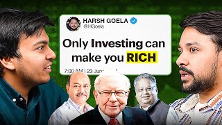 I have built my wealth from stock market ft. @goela | Harsh Goela