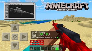 ARMAS MOD PARA MINECRAFT PE 1.21 BEDROCK - Nuevas Armas Para Minecraft pe addon Mod