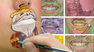 Old MacDonald Chin Paint and MORE! | Face Paint | Compilation