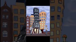 🏘️ 😱Dancing House #shorts #facts #viralvideo #building #trending #amazing