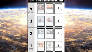 The New Bracket System Could Be Amazing For Commander... If Done Right, But What Is Right?