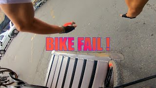 The worst accident that can happen to a cyclist.