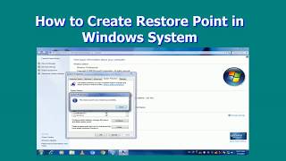 How to Create Restore Point in Windows System