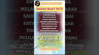 MASUKAN BUAT RCTI#football #short #beritaterkini