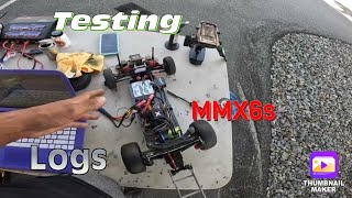 Test And Tune MMX6s Castle 6400 Tuning And Logs/ RPMs + Power Hobby Tires