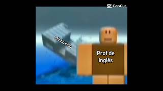 minha sala na aula da professora de inglês #roblox #memes #shorts