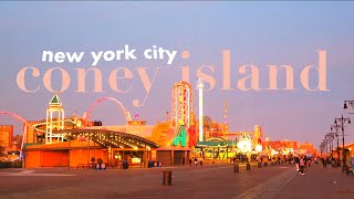 CONEY ISLAND, NEW YORK 🎡 NYC's most famous beach & boardwalk