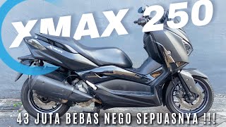 KITA JUAL XMAX 250 TAHUN 2018 SEPERTI INILAH KONDISI LENGKAPNYA