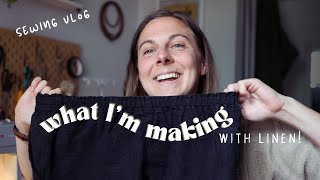 Designing shorts, un-gender-ing clothing, a baby quilt, and postcards! Sewing podcast / studio vlog