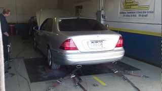 2004 S600 twin turbo dyno baseline