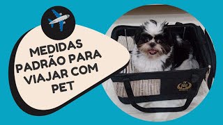 VIAJAR COM O PET NA CABINE DO AVIÃO / COMPRAR CAIXA OU BOLSA DE TRANSPORTE assista até o final