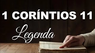 BÍBLIA 1 CORÍNTIOS 11 LEGENDA