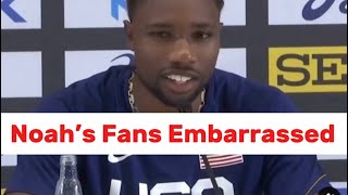 BUSTED: Noah Lyles’ Fans Embarrassed After Seeing This 😌| Botswana Mocks Lyles With Wheelchair ♿️