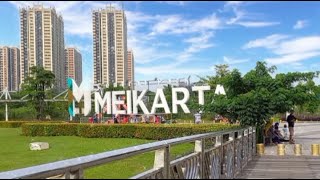 Gowes ke Central Park Meikarta