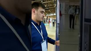 На выставке лифтов. Июнь 2019. Москва. Russian Elevator Week