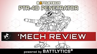 Penetrator PTR-4D: Battlytics | Mercenaries Kickstarter | BattleTech Mech Review | Clan Invasion