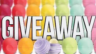 EOS GIVEAWAY ♥ Win the COMPLETE EOS Lip Balm COLLECTION!