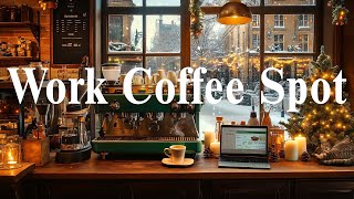 Work Coffee Spot ☕ Наслаждайтесь идеальным напитком, снежными пейзажами и уютной джазовой