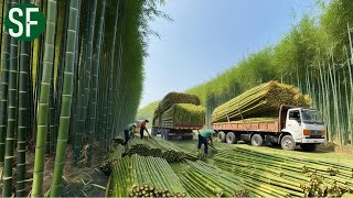 How Are Amazing Bamboo Products: Harvesting Bamboo to Eco Friendly Products | Farming Documentary