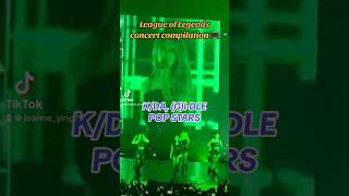 League of Legends concert compilation #baekhyun #gidle #kda #heartsteel #leagueoflegends #exo