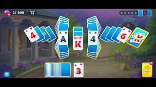 Fishdom solitaire gameplay level 48