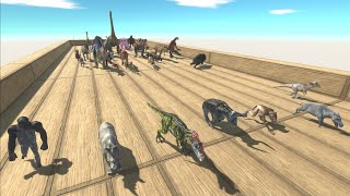 Race to eat 7 RANDOM UNITS - Animal Revolt Battle Simulator ARBS