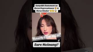 Aanyskh Statement zu Ihren Depressionen 🤯 & Ihren Kinder 👧🧒 😱 #aanyskh #statement #depresion #viral