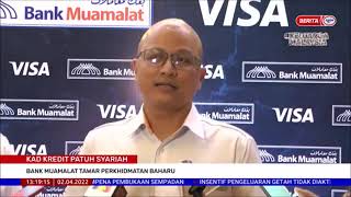 Majlis Pelancaran Kad Kredit-i Visa Bank Muamalat (Berita Tgh Hari RTM  2 April 2022)