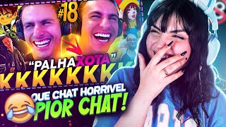 SUPER XANDÃO: REAGINDO e RINDO MUITO com os MEMES e MENSAGENS DO CHAT #18 🤣