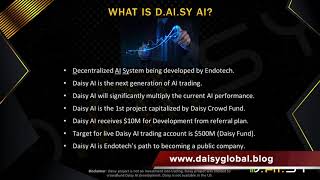 Daisy AI   Official Presentation by Jeremy Roma   Daisy Global