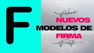 MODELOS DE FIRMA/COMO FIRMAR CON F/FIRMAS 2023