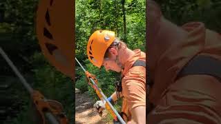 Ziplining at Screaming Eagle Aerial Adventures Lake Guntersville State Park