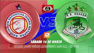 Canal 4 TCS LMF El Salvador 2024 AD Isidro Metapán vs CD Dragón (Jornada 11) Anuncio