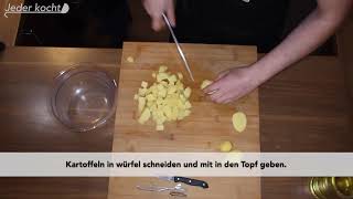 In 30 Sekunden - Kartoffelsuppe