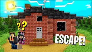 VOCÊ CONSEGUE SAIR DESSA PRISÃO... CASA EM 30 MINUTOS?! - MINECRAFT