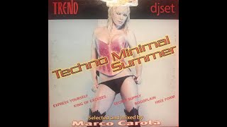 MARCO CAROLA special djset compilation for TREND magazine ITALY summer 2006 exclusive techno-minimal