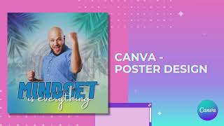 Poster Design Inspired by 'Musical DJ' style | Canva Tutorial | Design Ideas