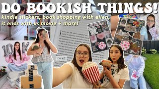 doing book stuff! 📚💌⭐️ (kindle stickers, book shopping, it ends with us movie + more!)